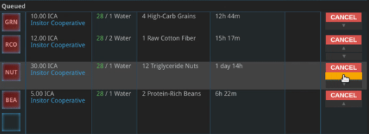 Production Queue Management