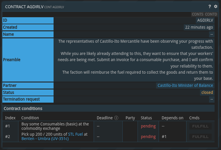 post-tutorial contracts - buy consumables